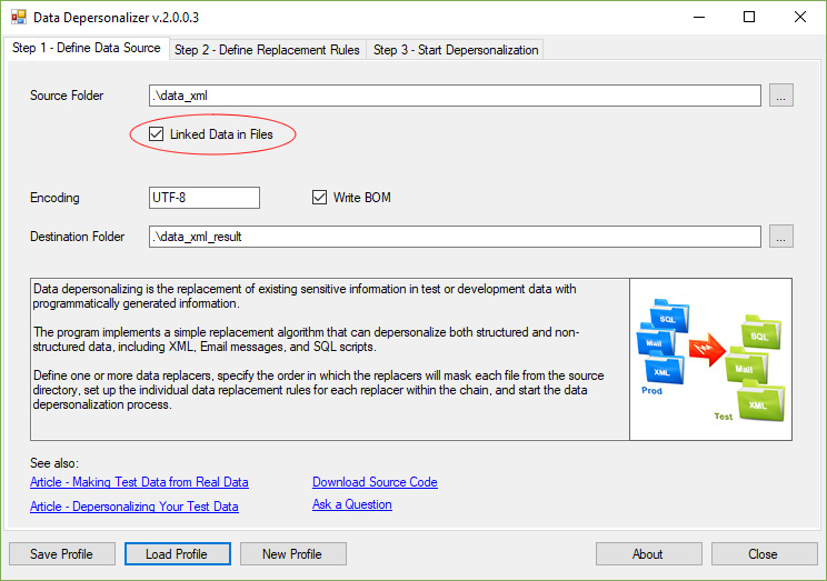 Define Data Source Example